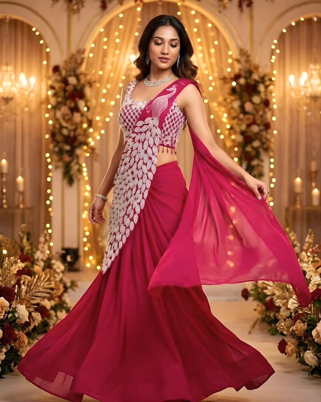 Starlight Mermaid Ready to Wear Saree