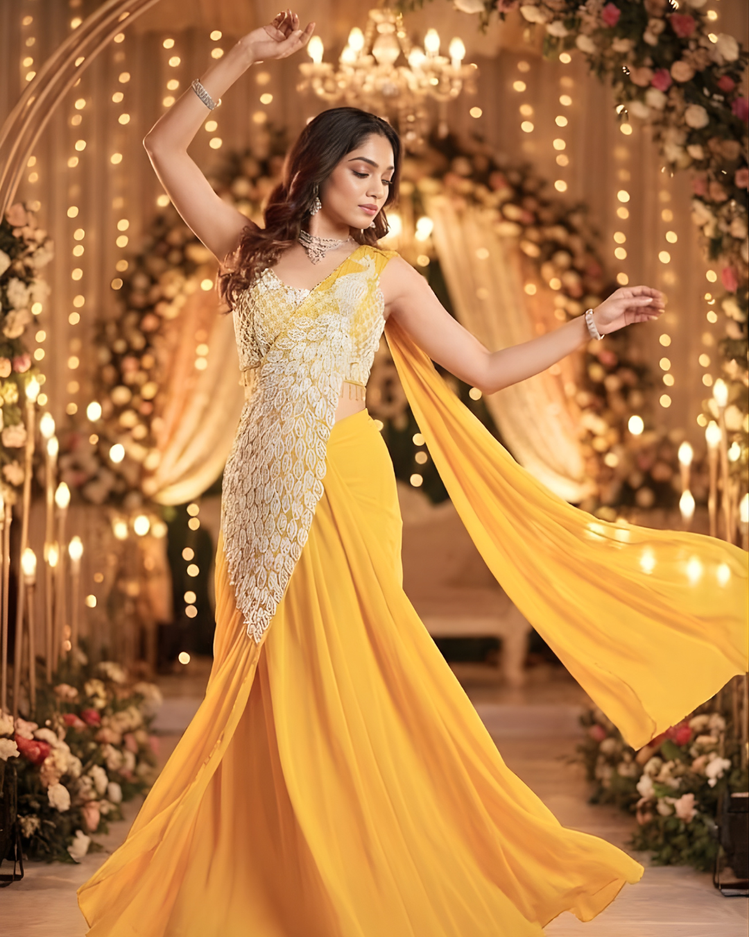 Starlight Mermaid Ready to Wear Saree