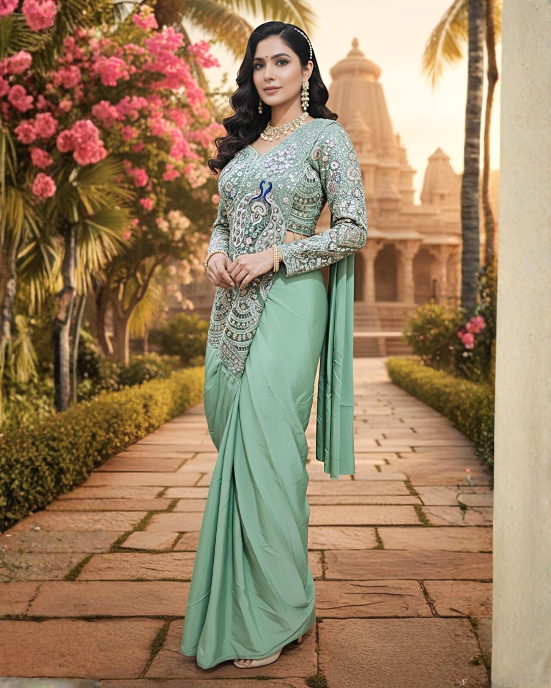 Effortless Elegance Ready-to-Wear Saree