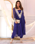 Georgette Kurti with Chinon Bustier Pant