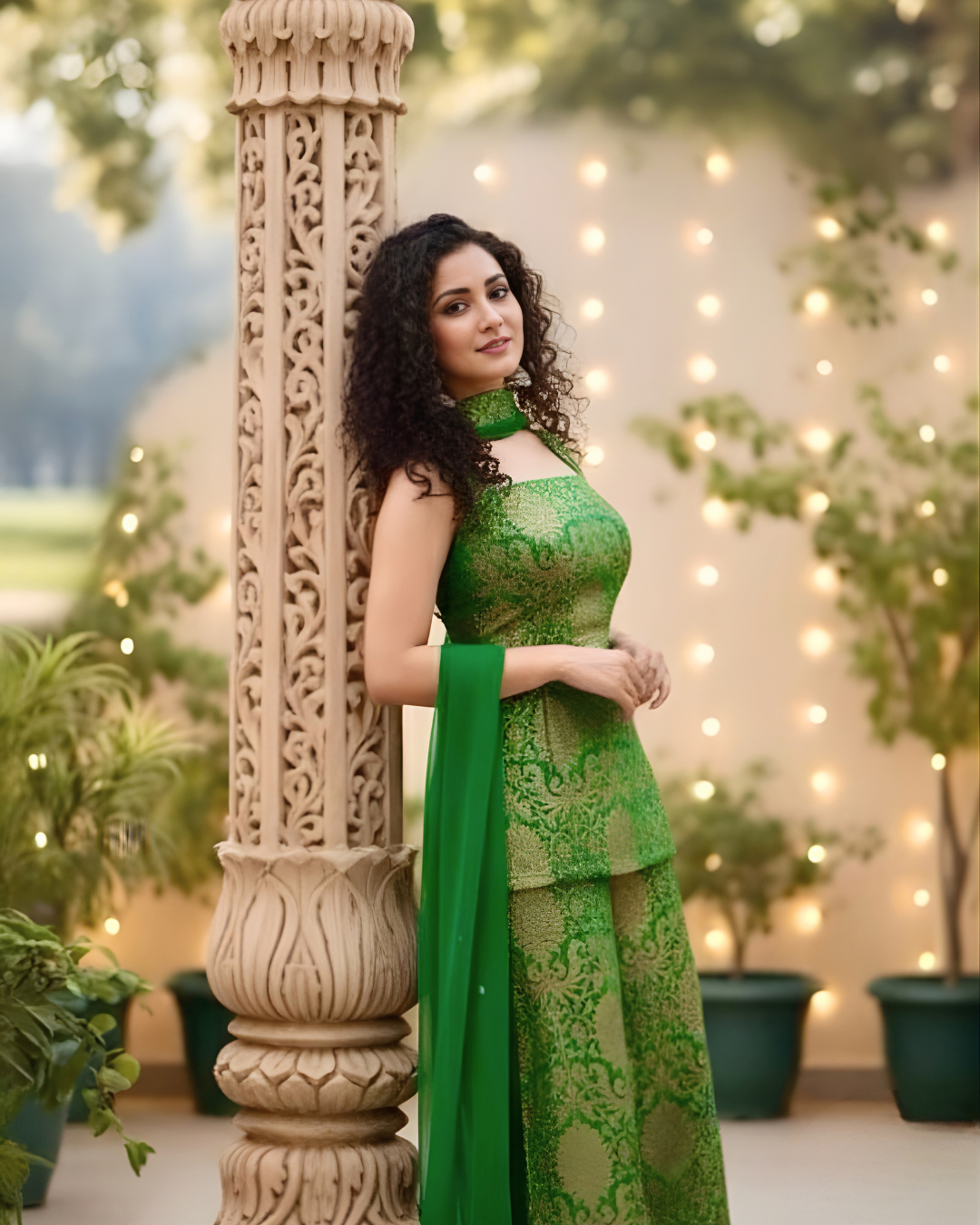 Imperial Heritage Banarasi Brocade Silk Palazzo Set