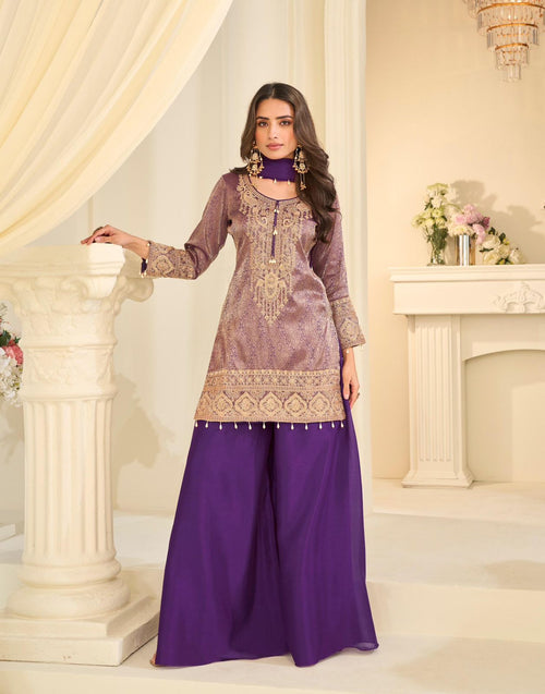 Crepe Silk Palazzo Set