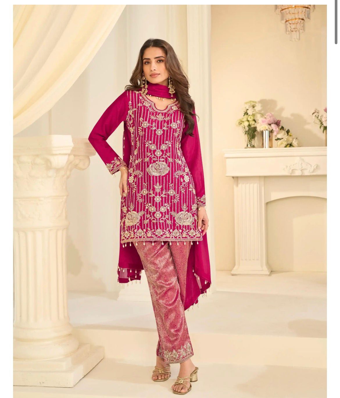 Royal kurti pant set
