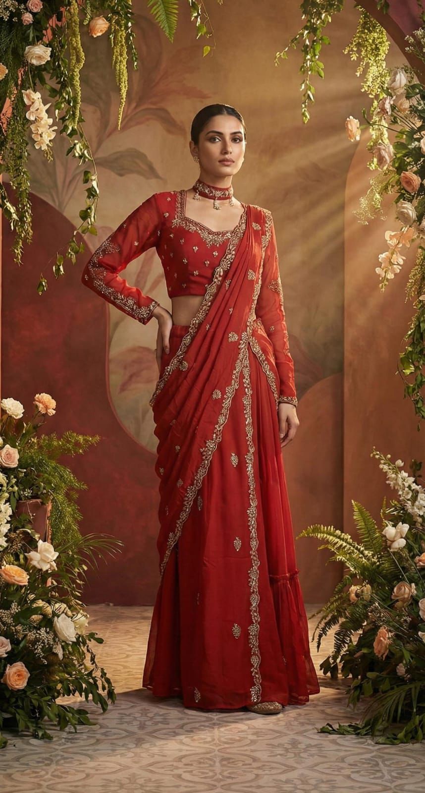 Royal heritage saree