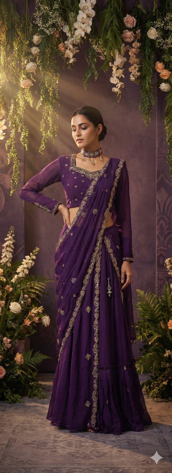 Royal heritage saree