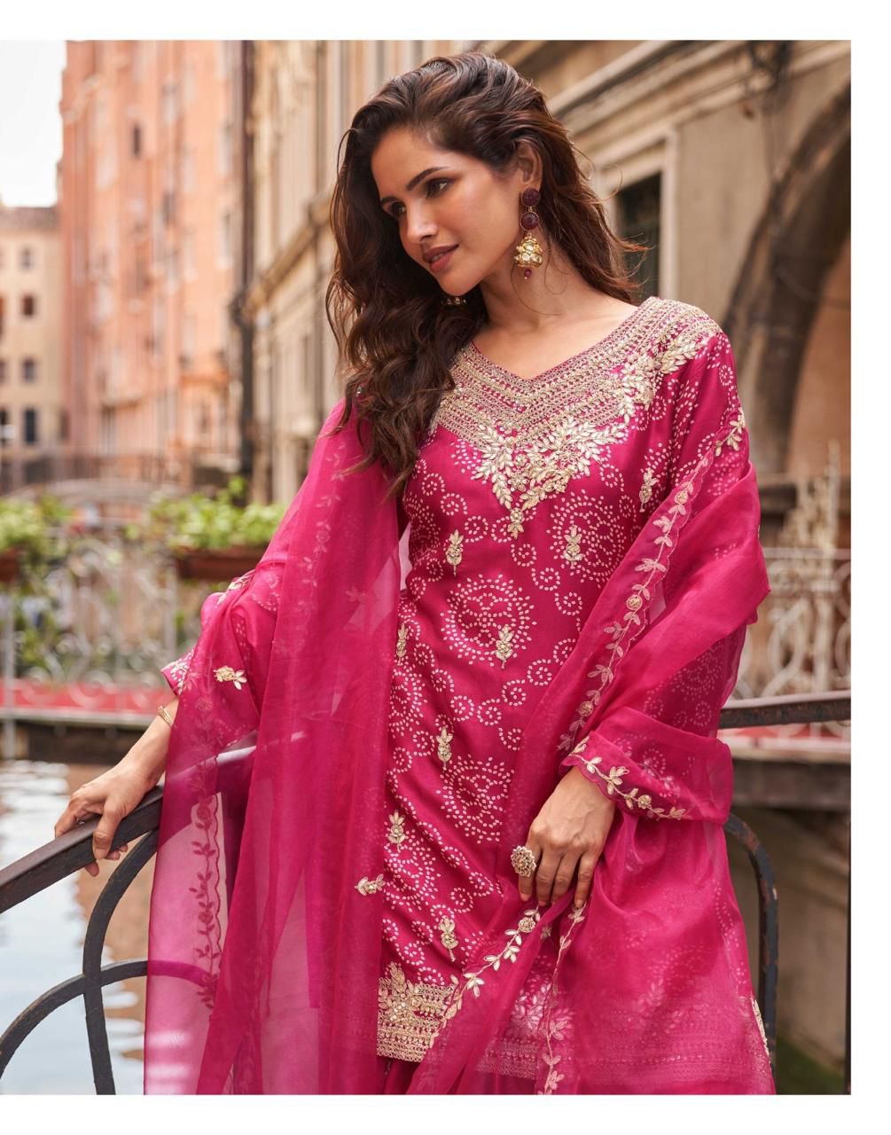 Glamorous sharara set