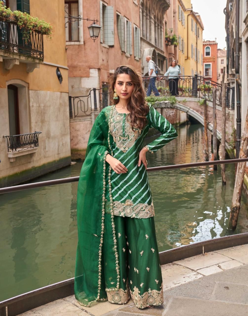 Glamorous sharara set