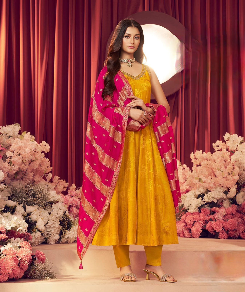 Gorgeous Silk anarkali