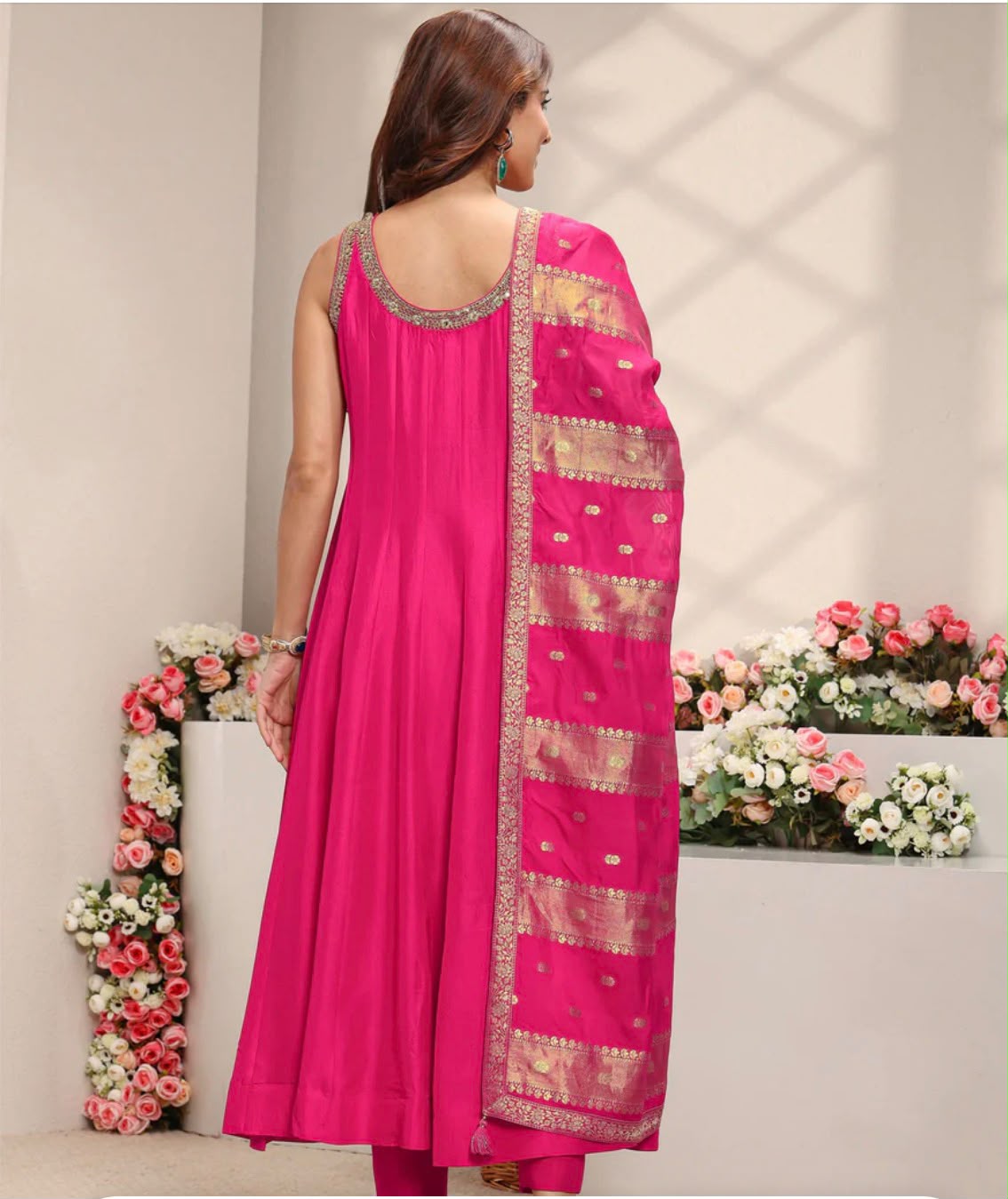 Gorgeous Silk anarkali