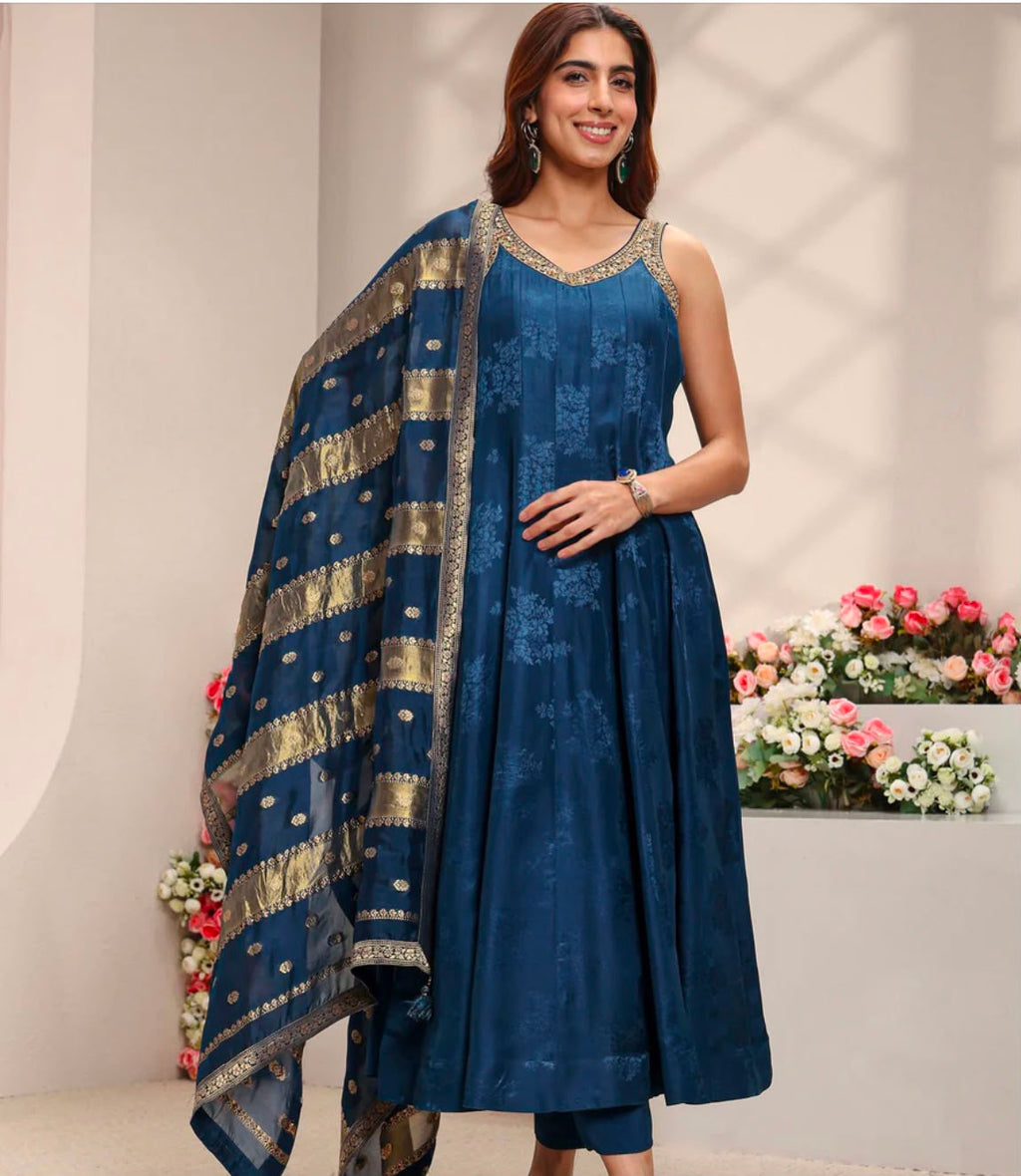 Gorgeous Silk anarkali
