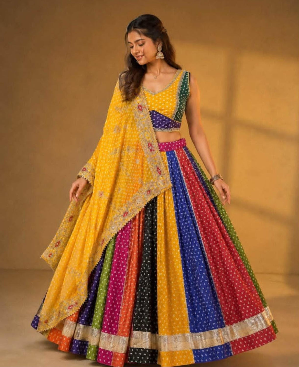 Chinon silk lahenga