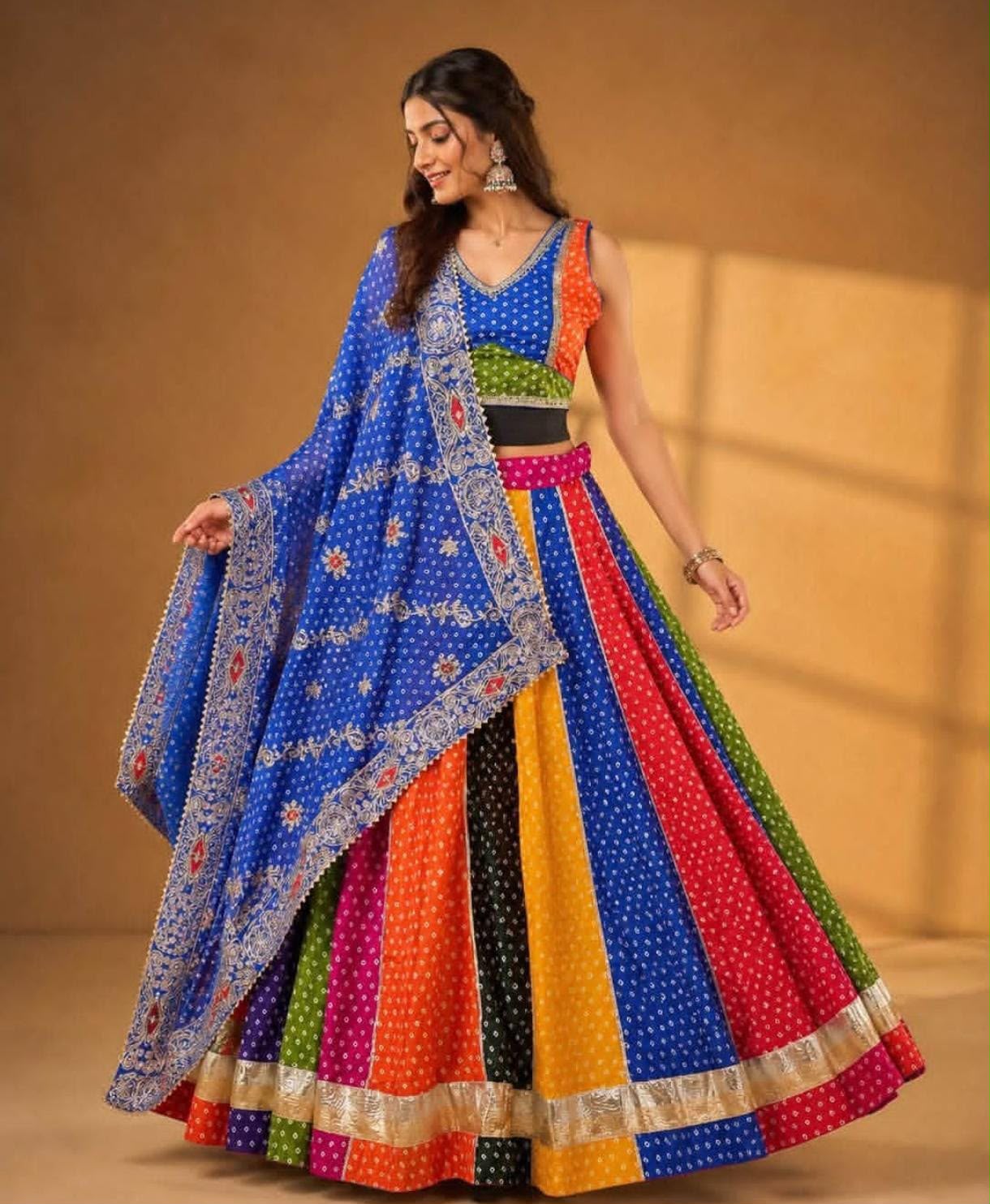 Chinon silk lahenga
