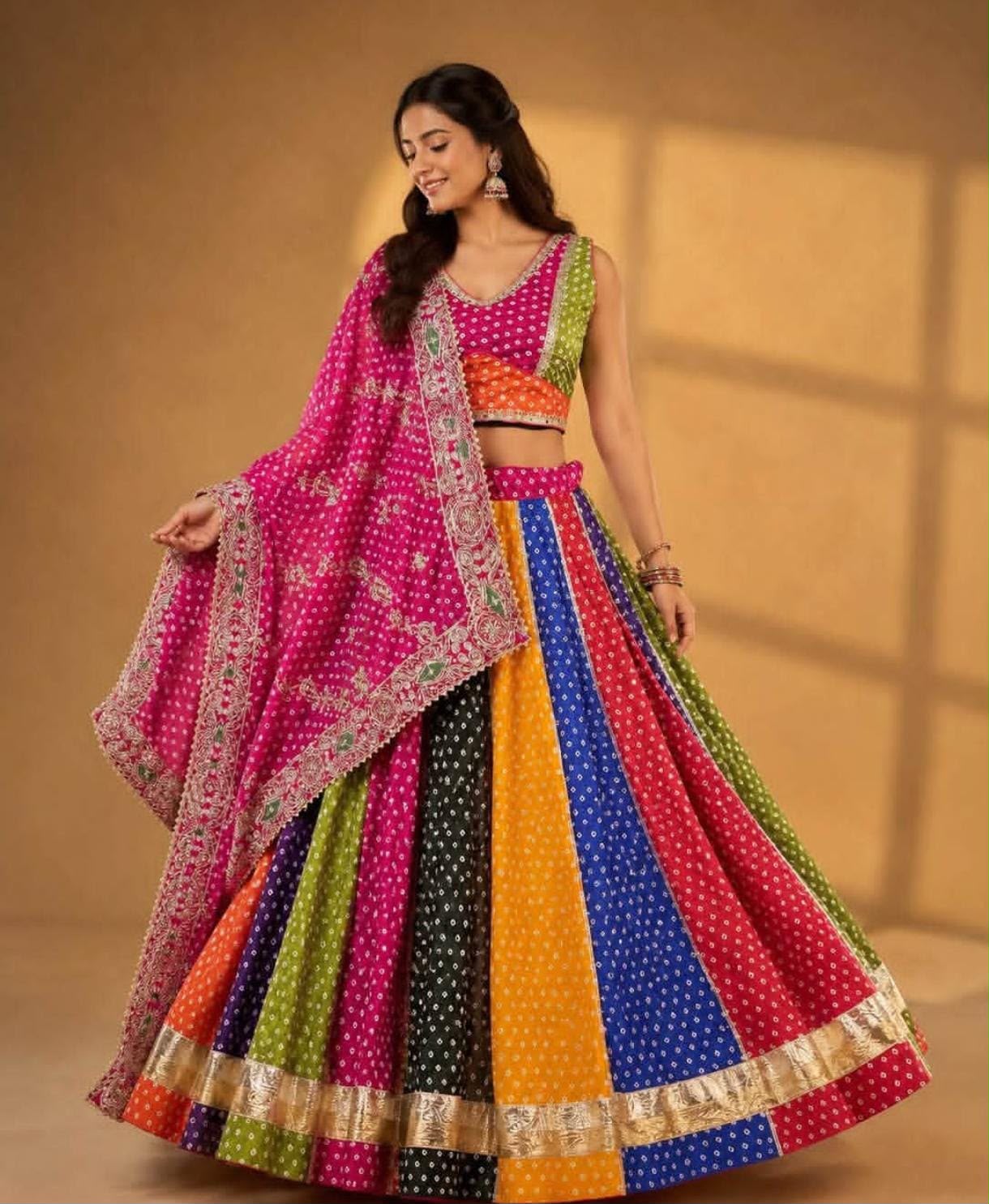 Chinon silk lahenga