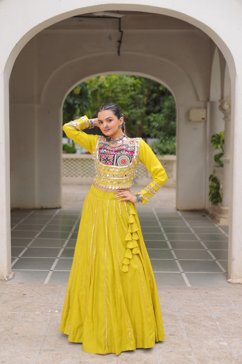 Traditional lahenga choli