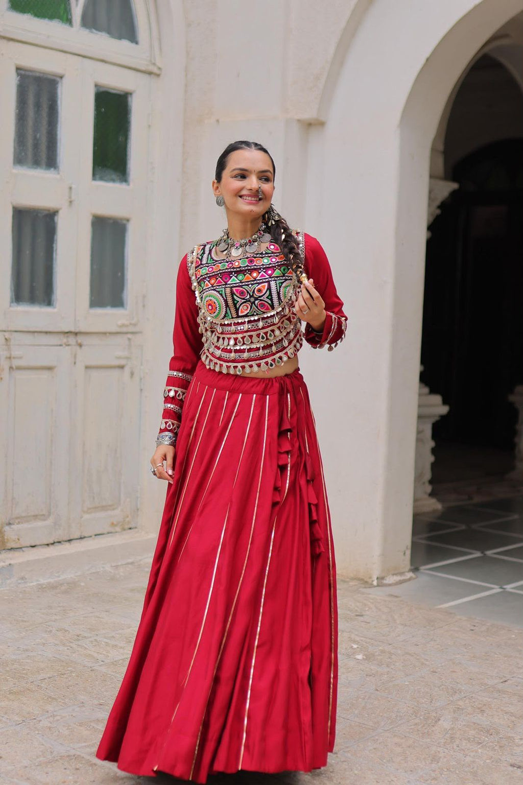 Traditional lahenga choli