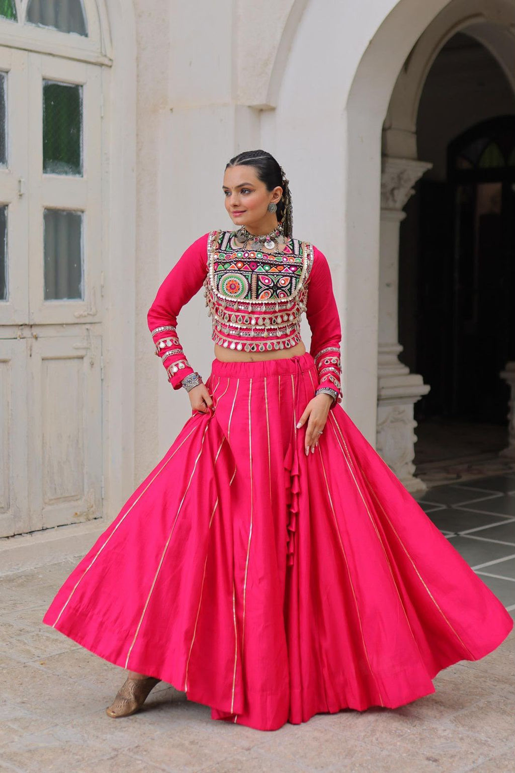 Traditional lahenga choli