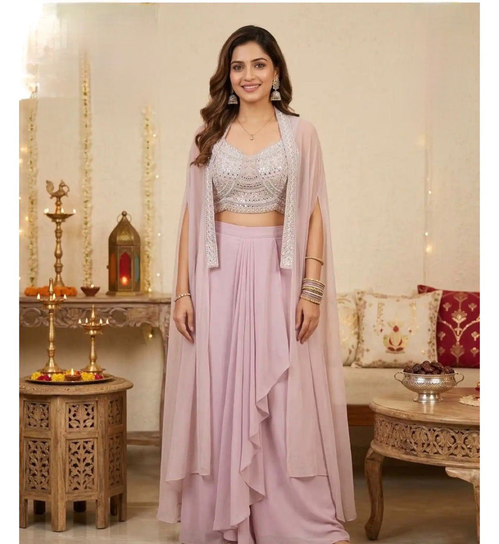 Indowestern 3 piece dress