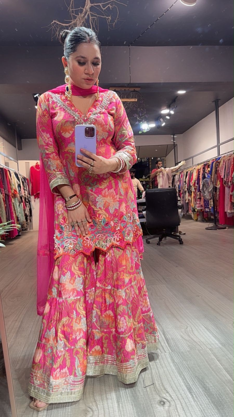 Kurta Sharara Set
