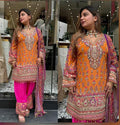 Royal crepe farsi salwar suit