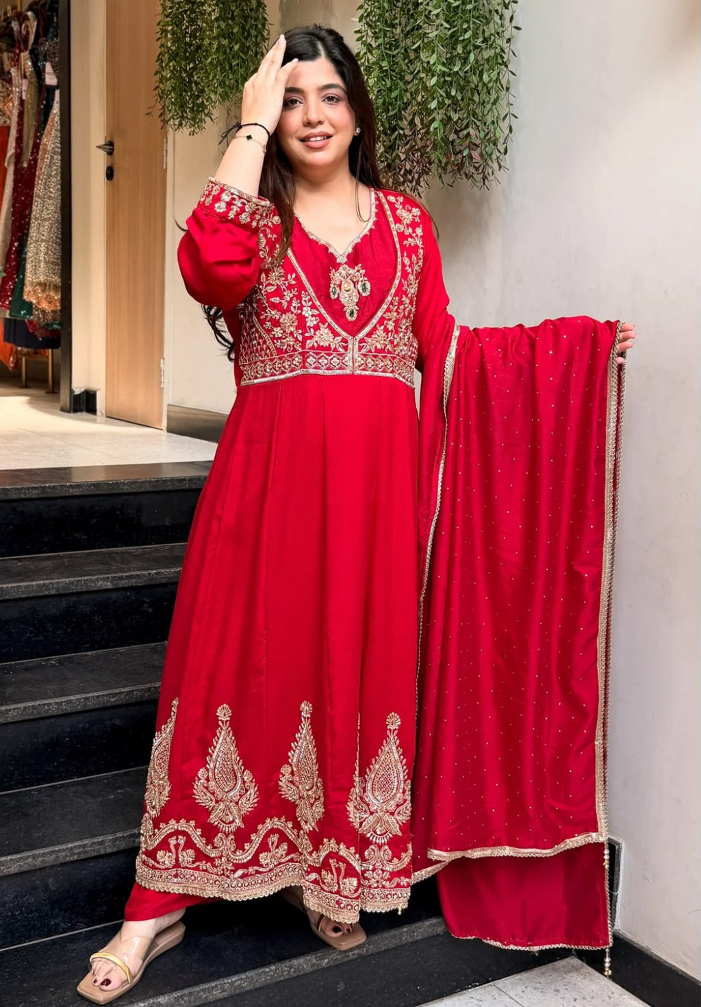 Royal anarkali set