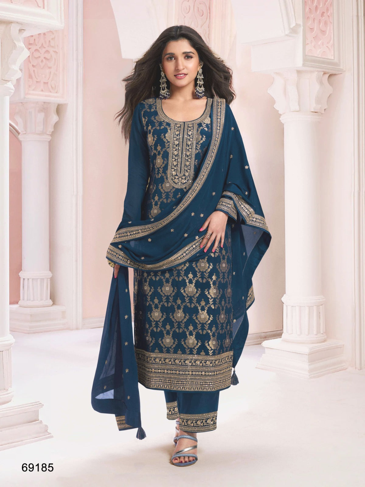 Ethreal harmony silk suit