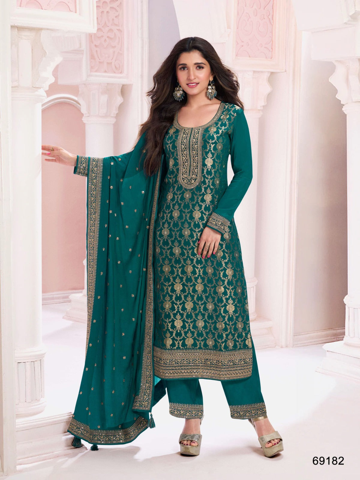 Ethreal harmony silk suit