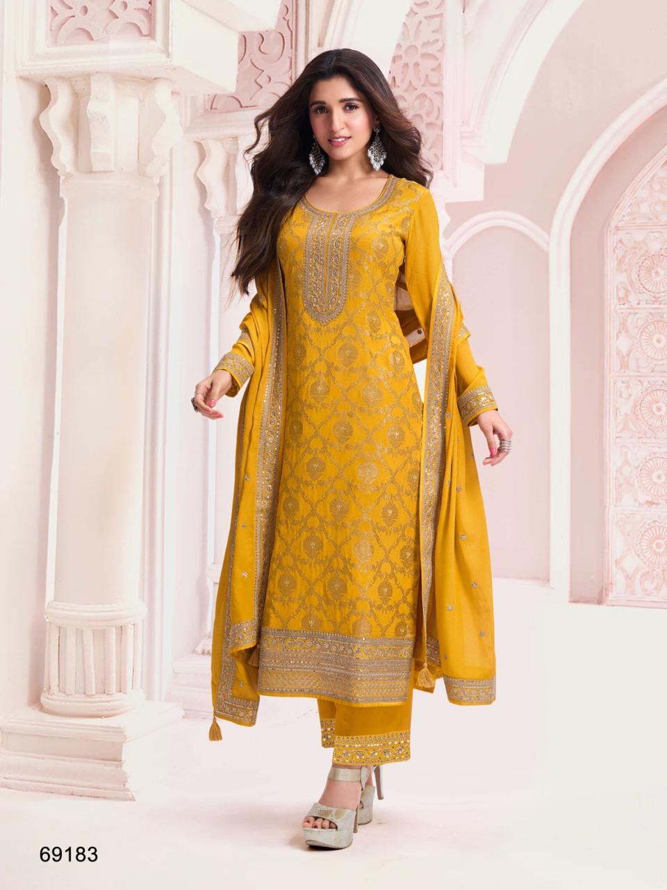 Ethreal harmony silk suit