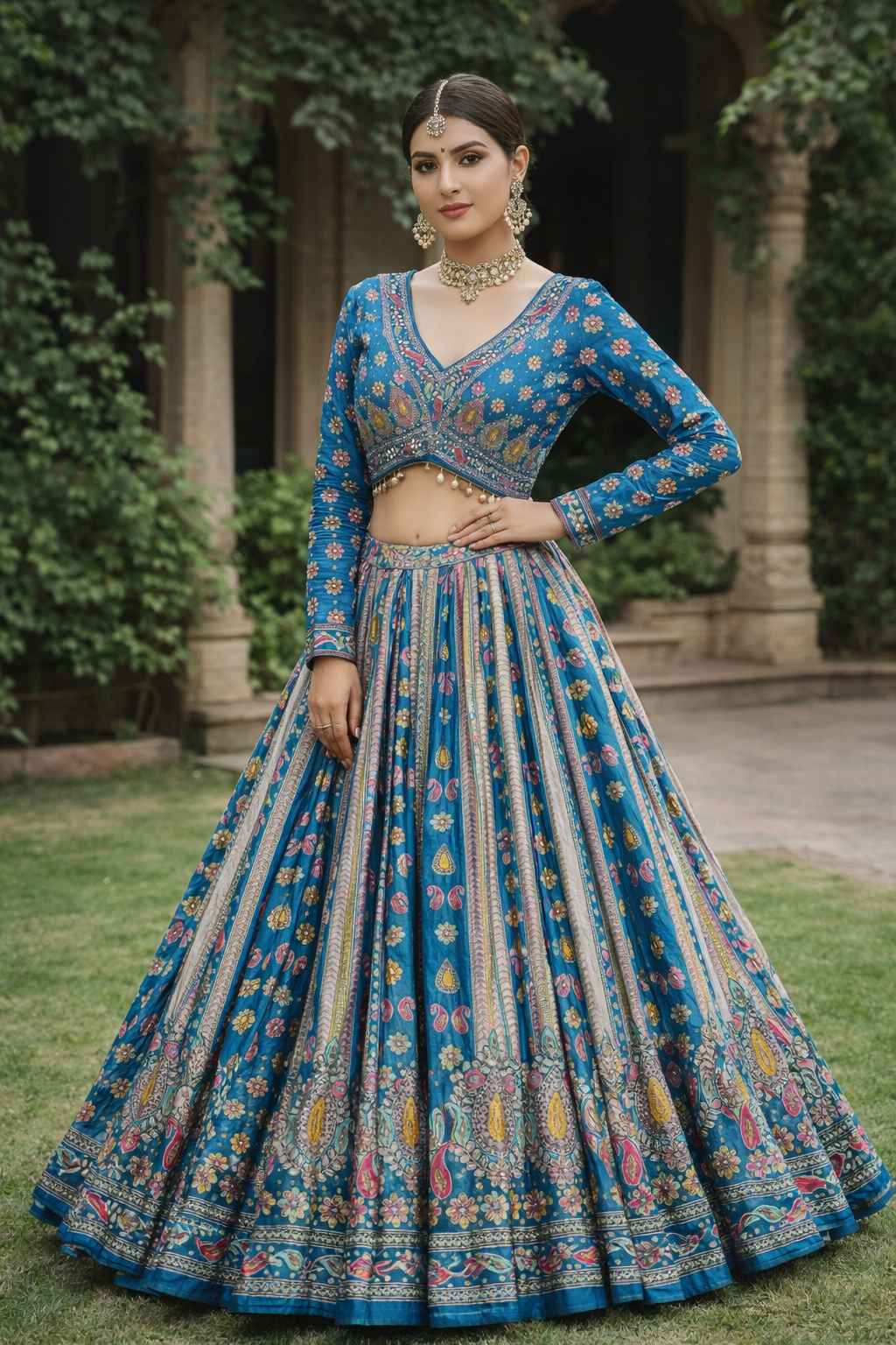 Heritage Silk Lehnga