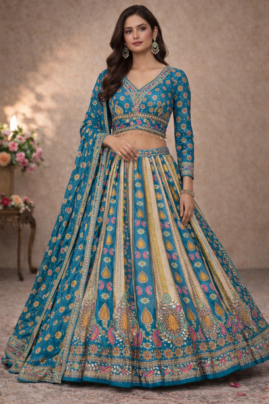 Heritage Silk Lehnga